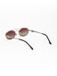 MW | Golden Brown Round Sunglasses