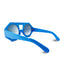 Forest Flair | Blue Round Sunglass