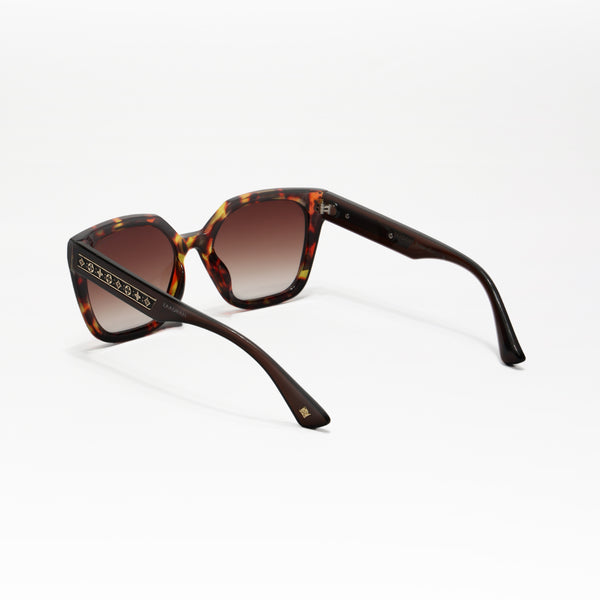 Tokyo | Leopard Wayfarer Sunglass