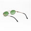 MW | Golden Green Round Sunglass