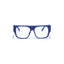 New York | Blue Transparent Oversize Sunglass