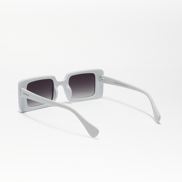 Lisbon | White Wayfarer Sunglass