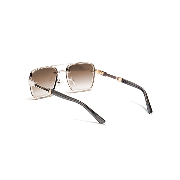 Giza | Golden Brown Wayfarer Sunglass