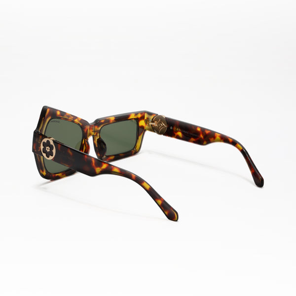 Raised Eye | Leopard Wayfarer Sunglass
