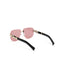 Tbilisi | Pink Golden Rimless Wayfarer Sunglass