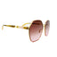 Hinge | Champagne Pink Oversize Sunglass