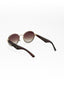 Mafia | Deep Brown Round Sunglass