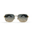 Palma | Black Grey Aviator Sunglass