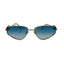 Italy | Golden Blue Aviator Sunglass