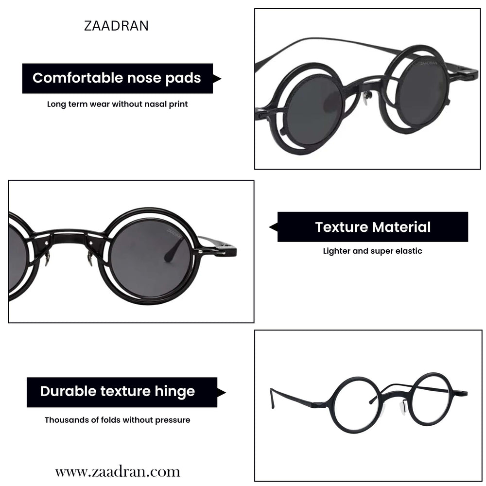 Mafia | Black Round Sunglass