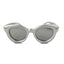 Monaco | Silver Cateye Sunglass