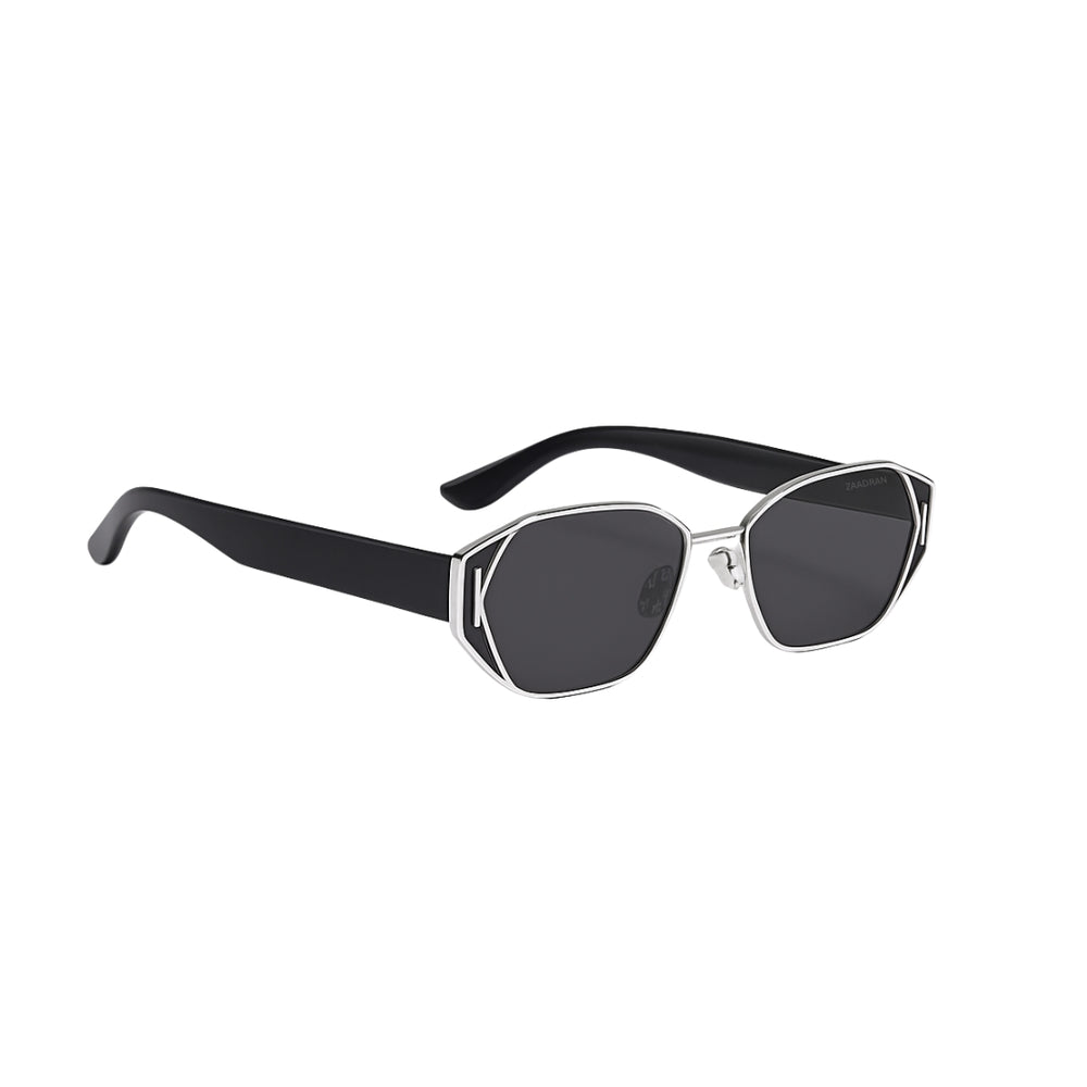 Arizona | Silver Black Wayfarer Sunglass - (ZAADWFAZSLV0018)