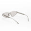Florence | Silver Rimless Cateye Sunglass