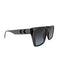 Madrid | Grey Black Arrow Wayfarer Sunglass