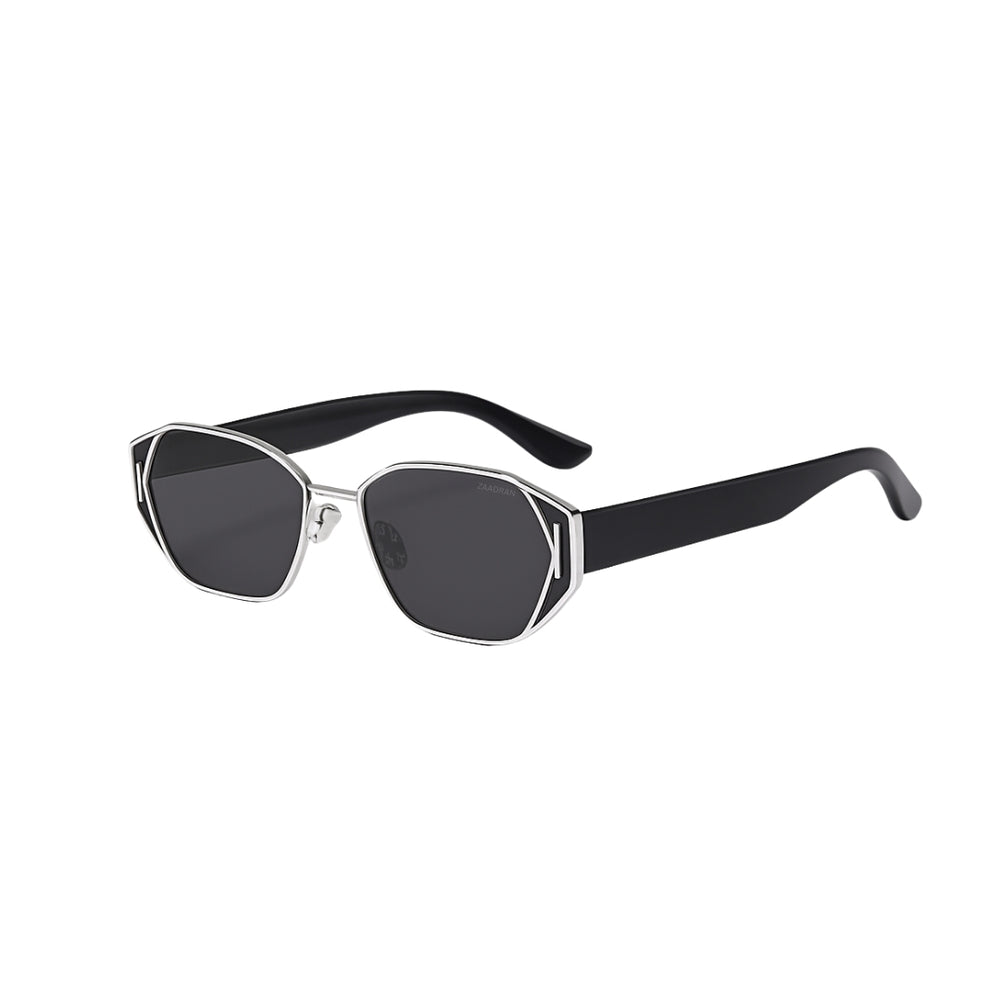 Arizona | Silver Black Wayfarer Sunglass - (ZAADWFAZSLV0018)