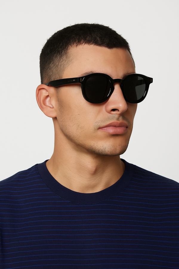 Hogwarts | Black Arrow Round Sunglass