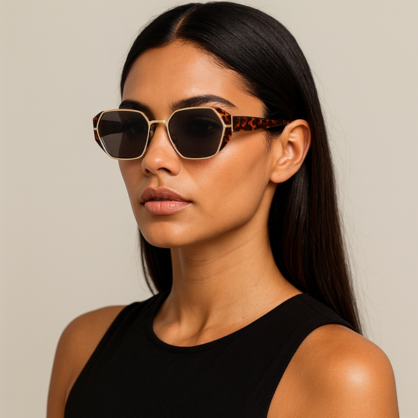 Arizona | Panther Wayfarer Sunglass - (ZAADWFAZLEO0017)