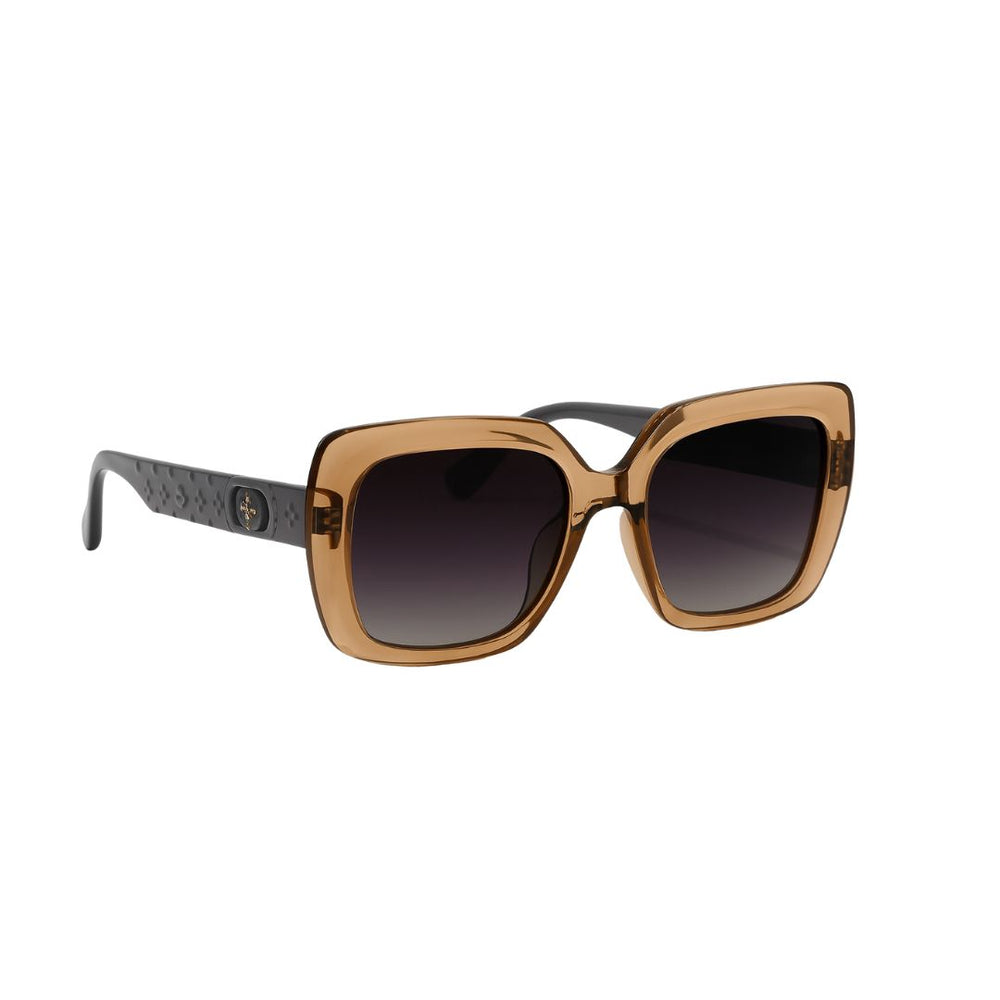 NY | Peach Wayfarer Oversize Sunglass