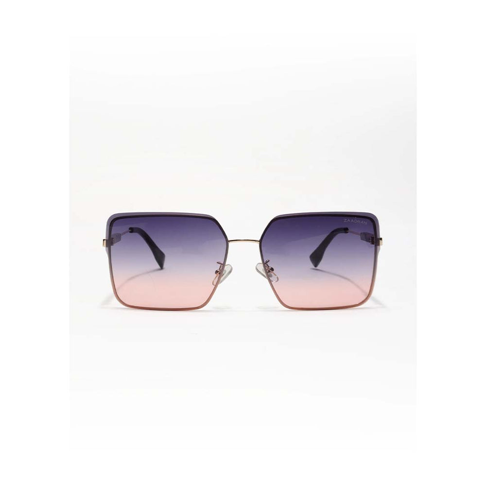 Burber | Golden Pink Oversize Wayfarer Sunglass