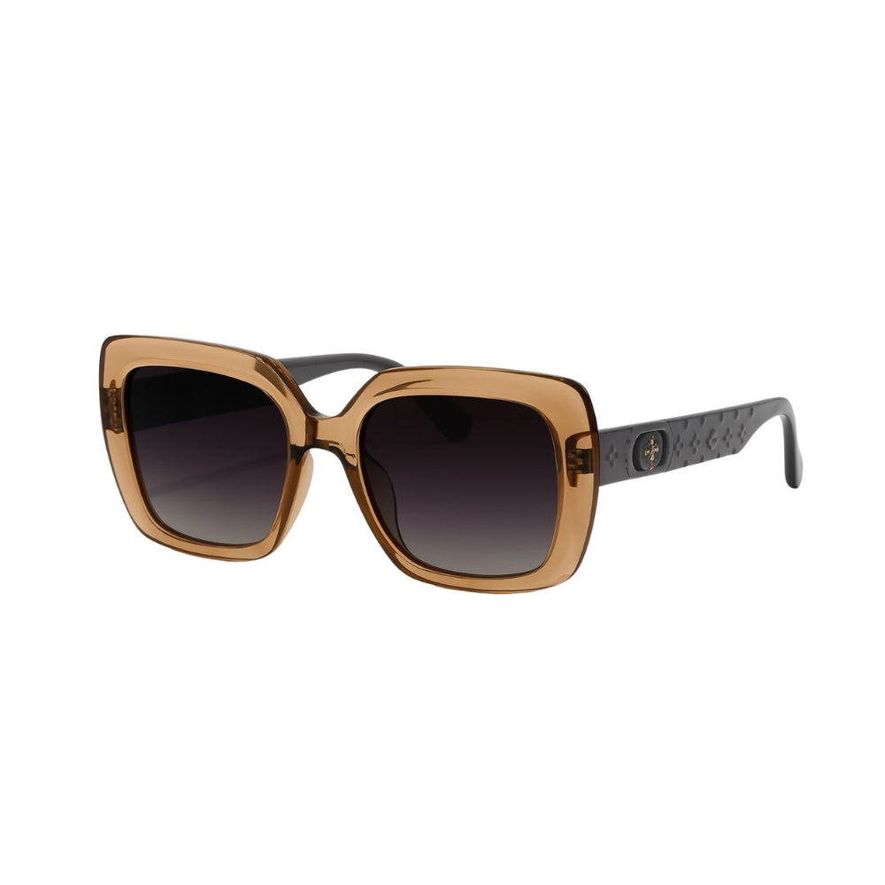 NY | Peach Wayfarer Oversize Sunglass