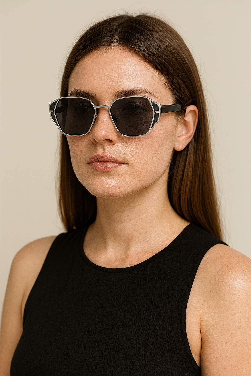 Arizona | Silver Black Wayfarer Sunglass - (ZAADWFAZSLV0018)