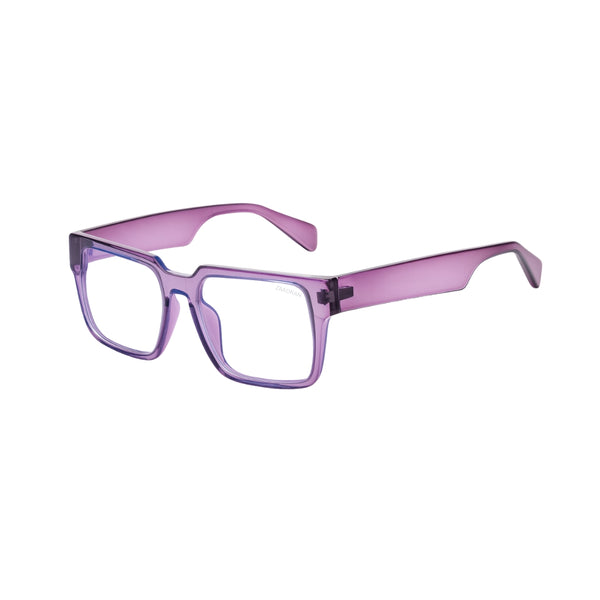 Argentina | Pink Transparent Wayfarer Sunglass