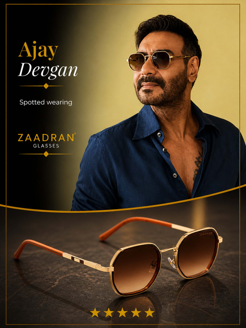 Estonia | Orange Brown Wayfarer Sunglass