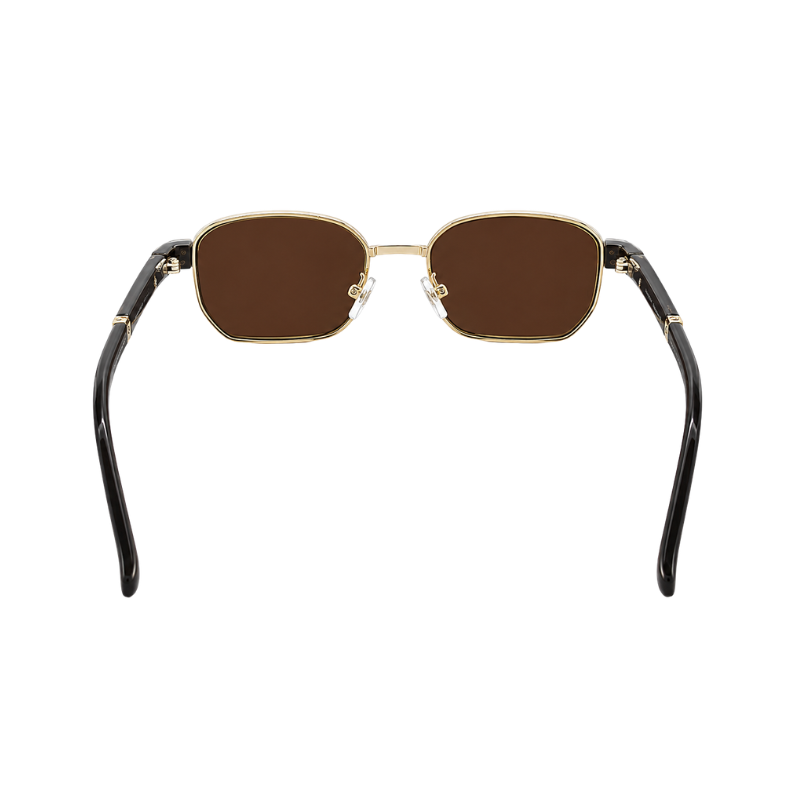Auric Horizon Golden Brown Sunglass