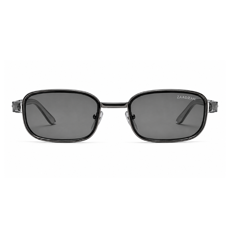 Auric Horizon Grey Transparent Sunglass