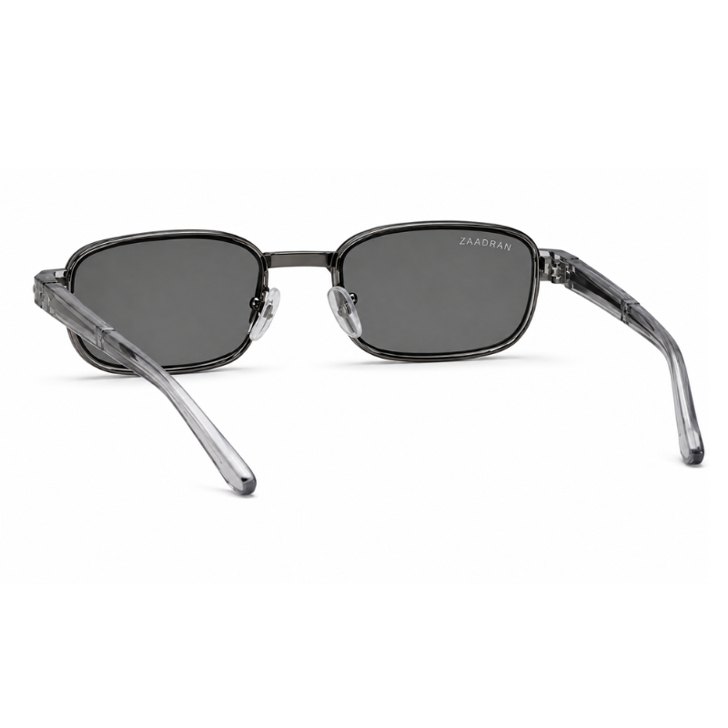 Auric Horizon Grey Transparent Sunglass