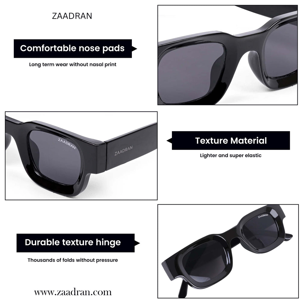Barcelona | Black Wayfarer Sunglass