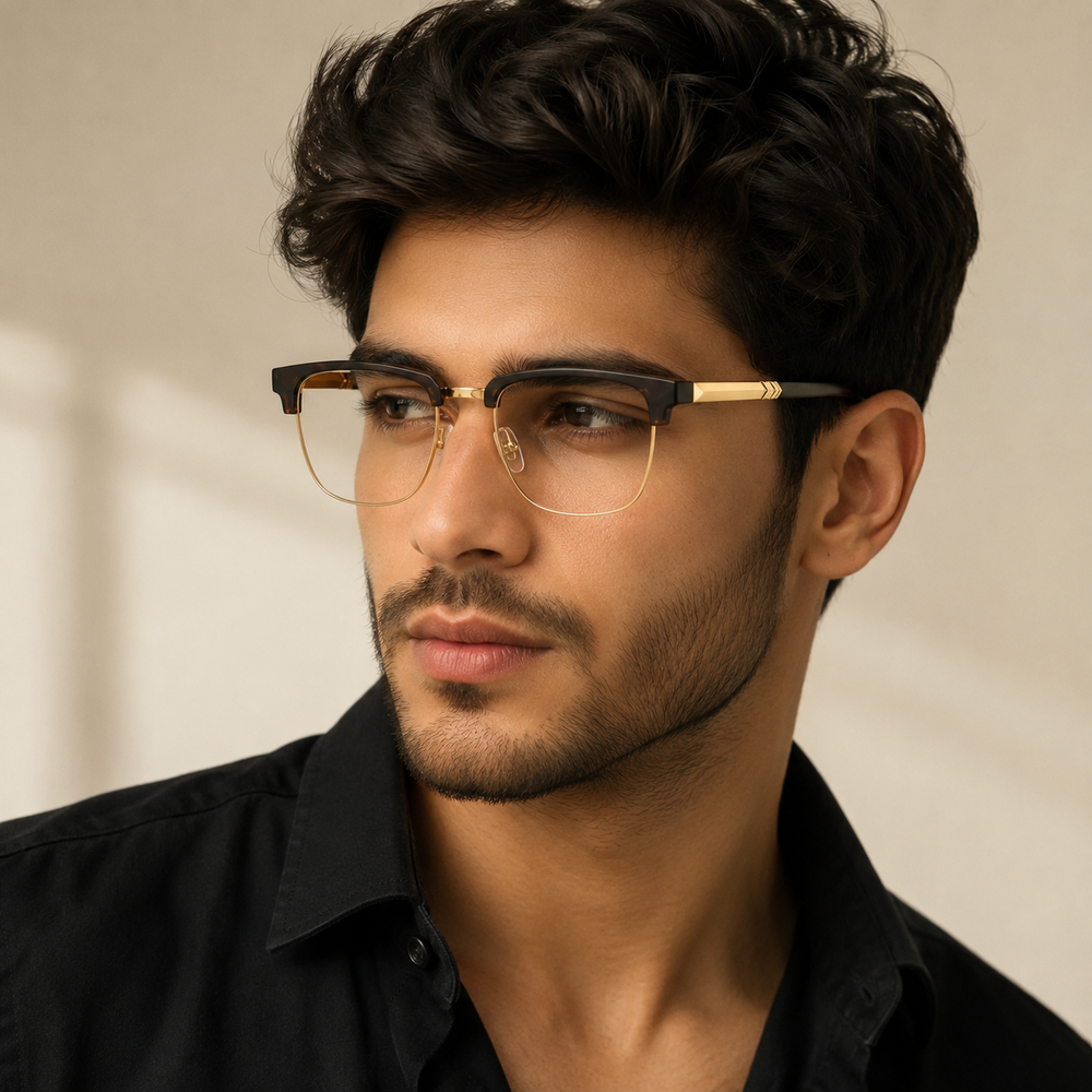 Blackline Elite Golden Transparent Sunglass