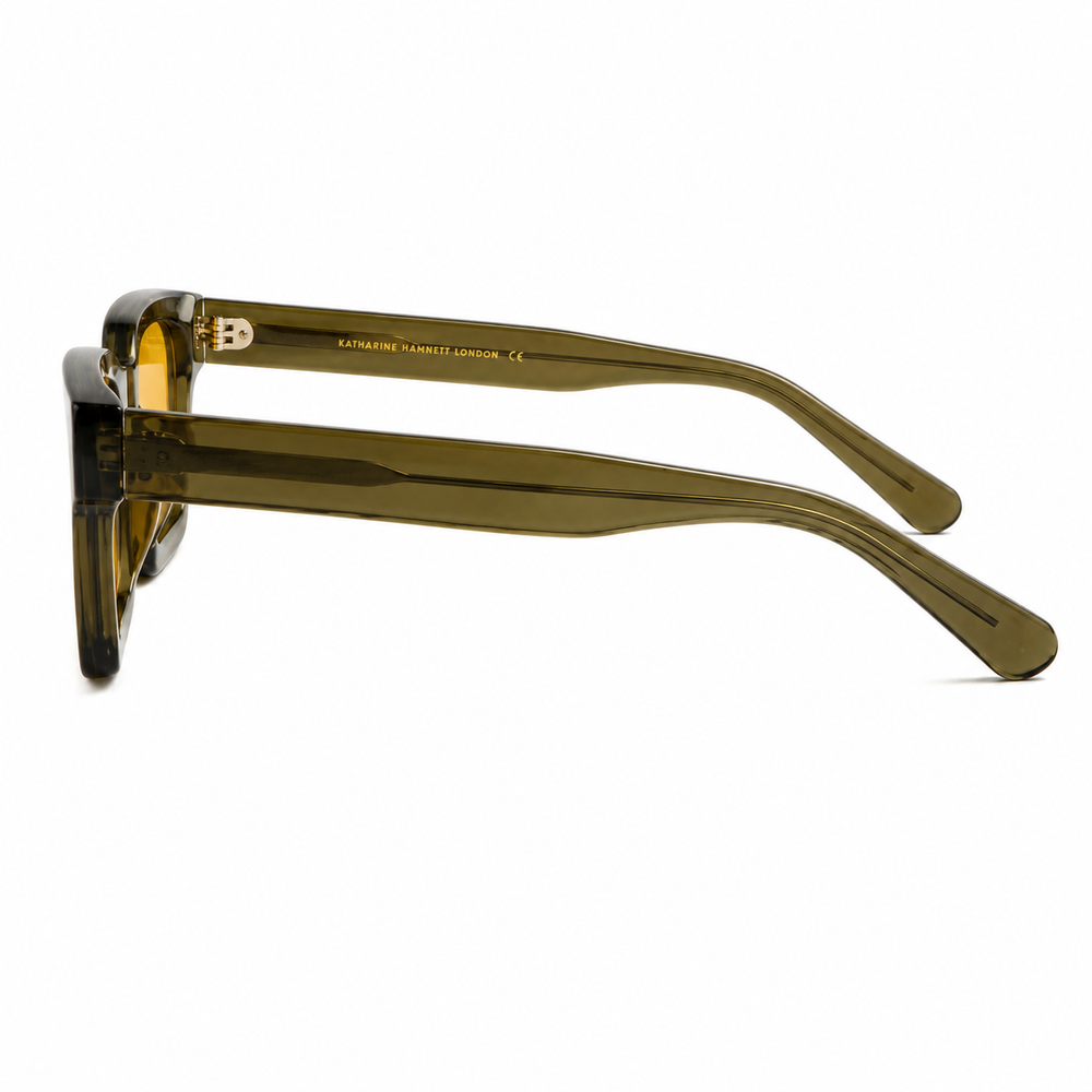 Golden Haze Olive Green Sunglass