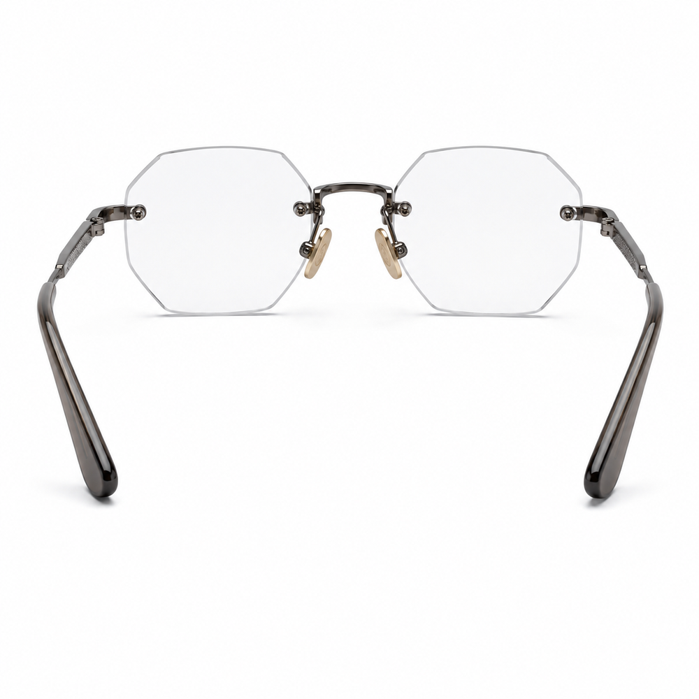 Dominica Copper Black Transparent Sunglass