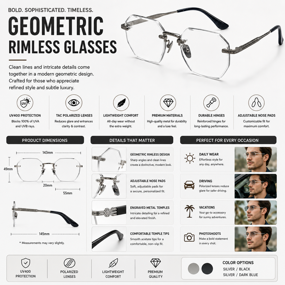 Dominica Black Transparent Sunglass