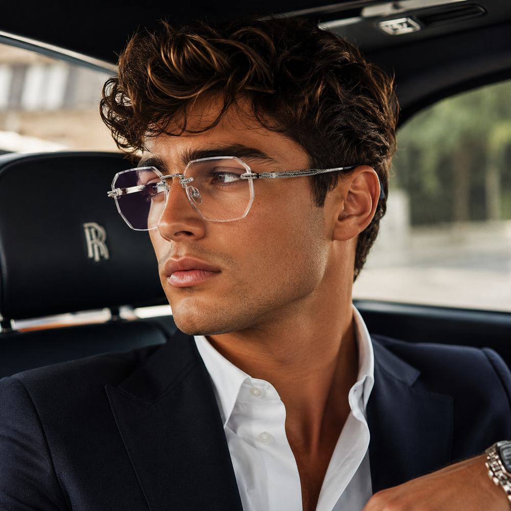 Dominica Black Transparent Sunglass
