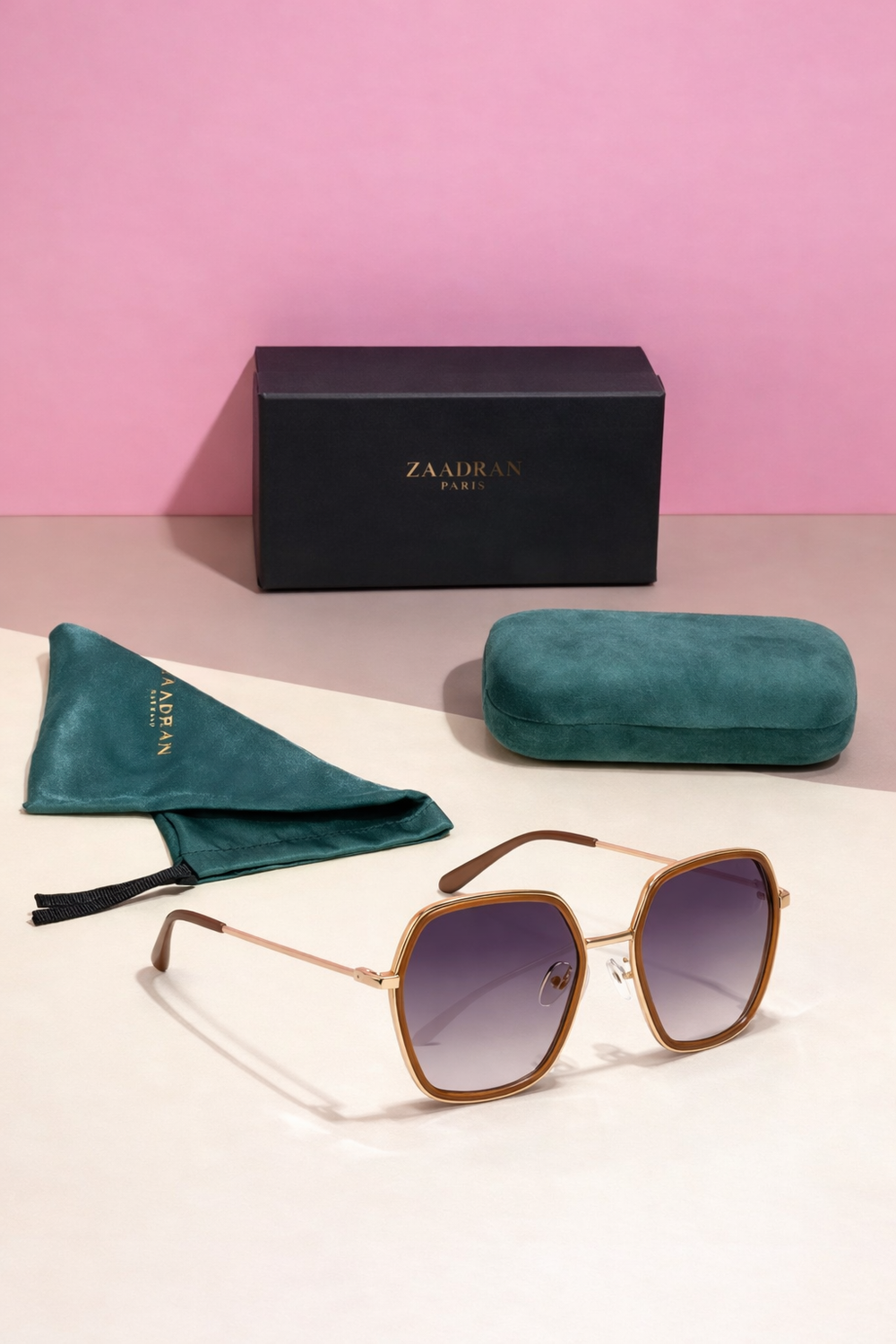 Germany | Brown Wine Oversize Sunglass