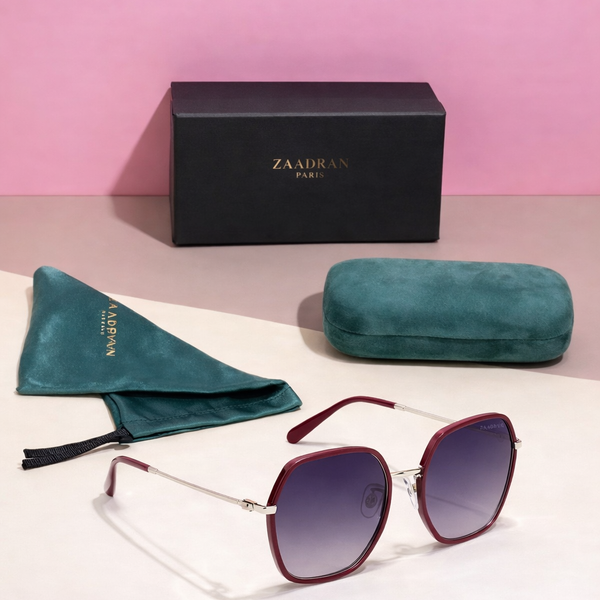 Germany | Brown Blue Gradient Oversize Sunglass