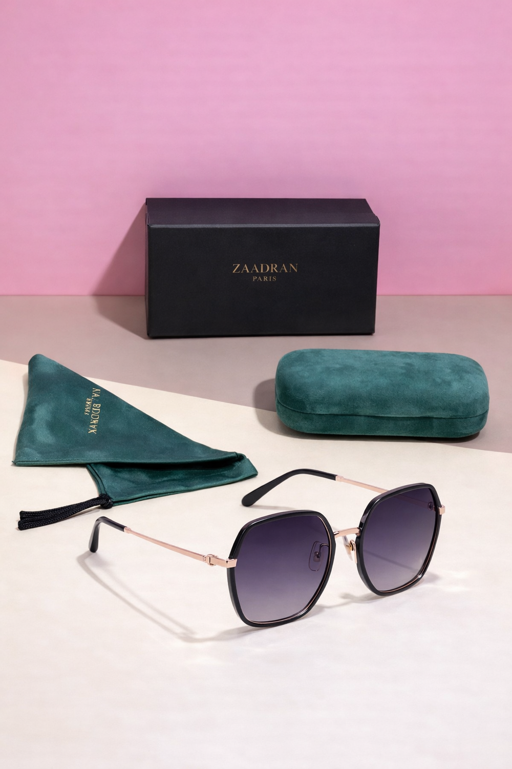 Germany | Black Wine Oversize Sunglass