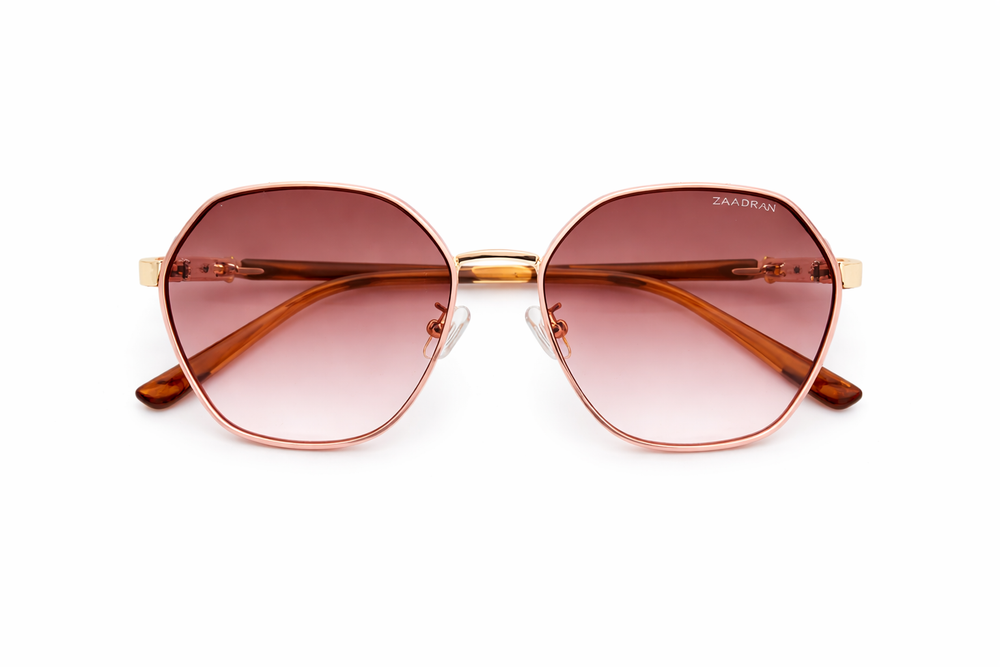 Hinge | Champagne Pink Oversize Sunglass