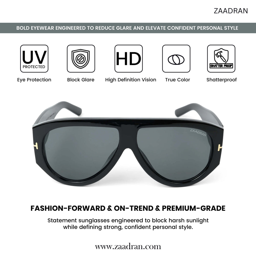 Cuba | Black T Aviator Sunglass