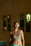 Metal Eyes | Golden Transparent Wayfarer Sunglass