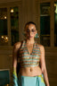 Metal Eyes | Golden Transparent Wayfarer Sunglass