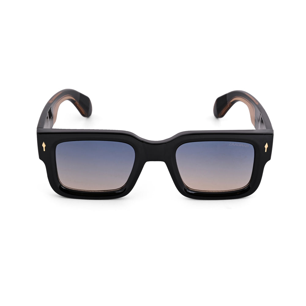 Almaty | Black Dual Tone Wayfarer Sunglass - (ZAADWFAMBLKDT0013)