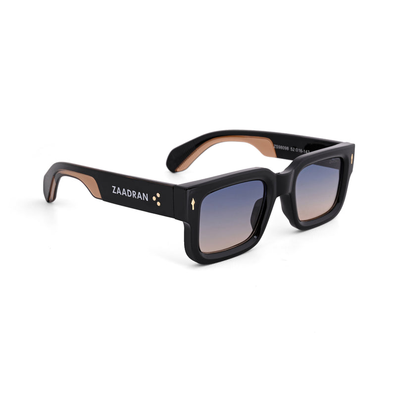 Almaty | Black Dual Tone Wayfarer Sunglass - (ZAADWFAMBLKDT0013)