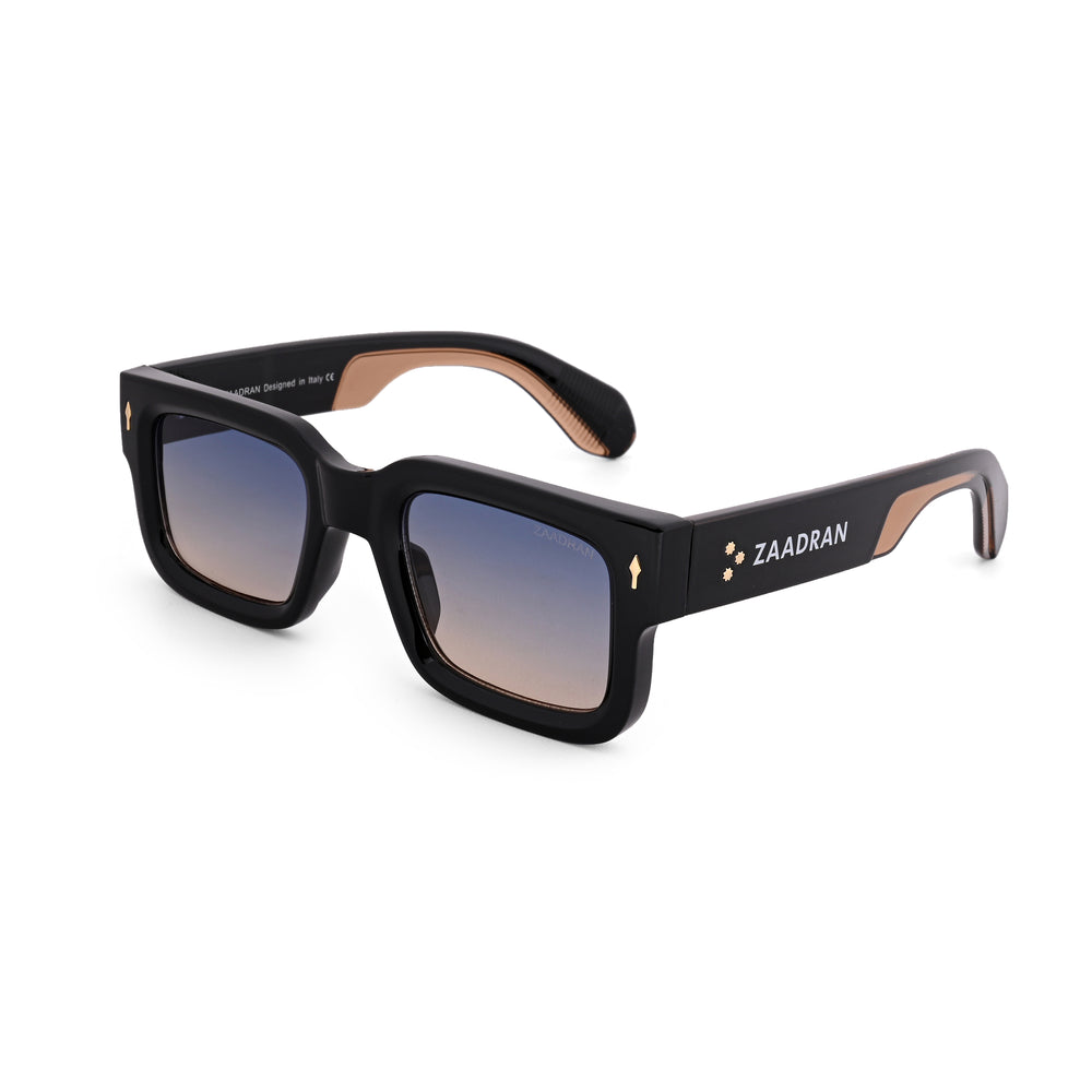 Almaty | Black Dual Tone Wayfarer Sunglass - (ZAADWFAMBLKDT0013)