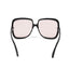 Phillipines | Black Peach Transparent T Oversize Sunglass