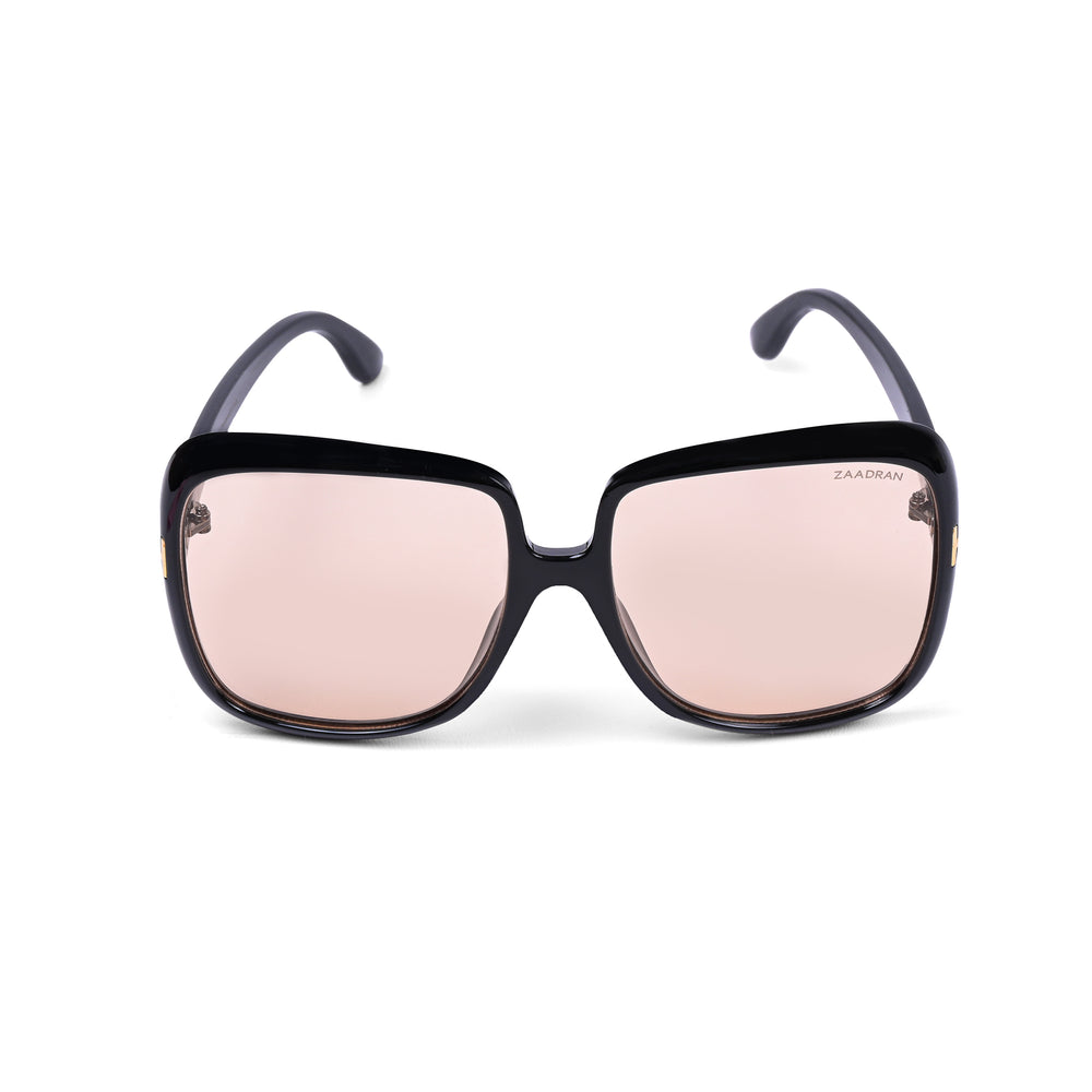 Phillipines | Black Peach Transparent T Oversize Sunglass