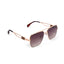 Alaska | Golden Brown Aviator Sunglass