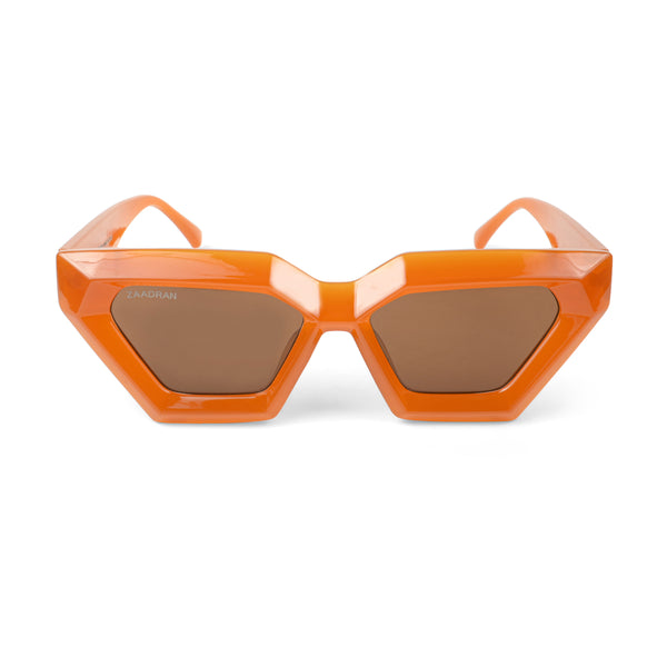 Vanco | Orange Cateye Aviator Sunglass